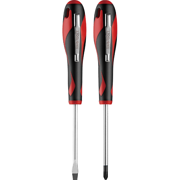 2pc MD Mini Screwdriver Set w/Clip